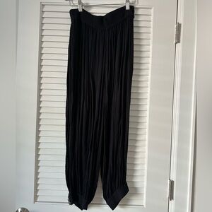 Black Anthropologie Parachute Pants